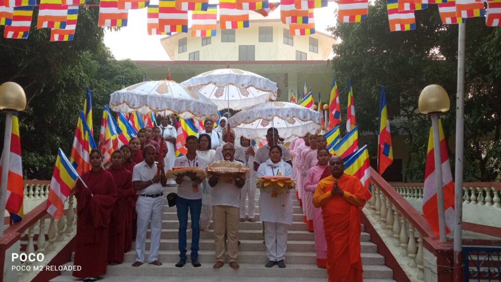 Kathina Civara Dana Ceremony Celebrates at Lumbini Centre, MBSI