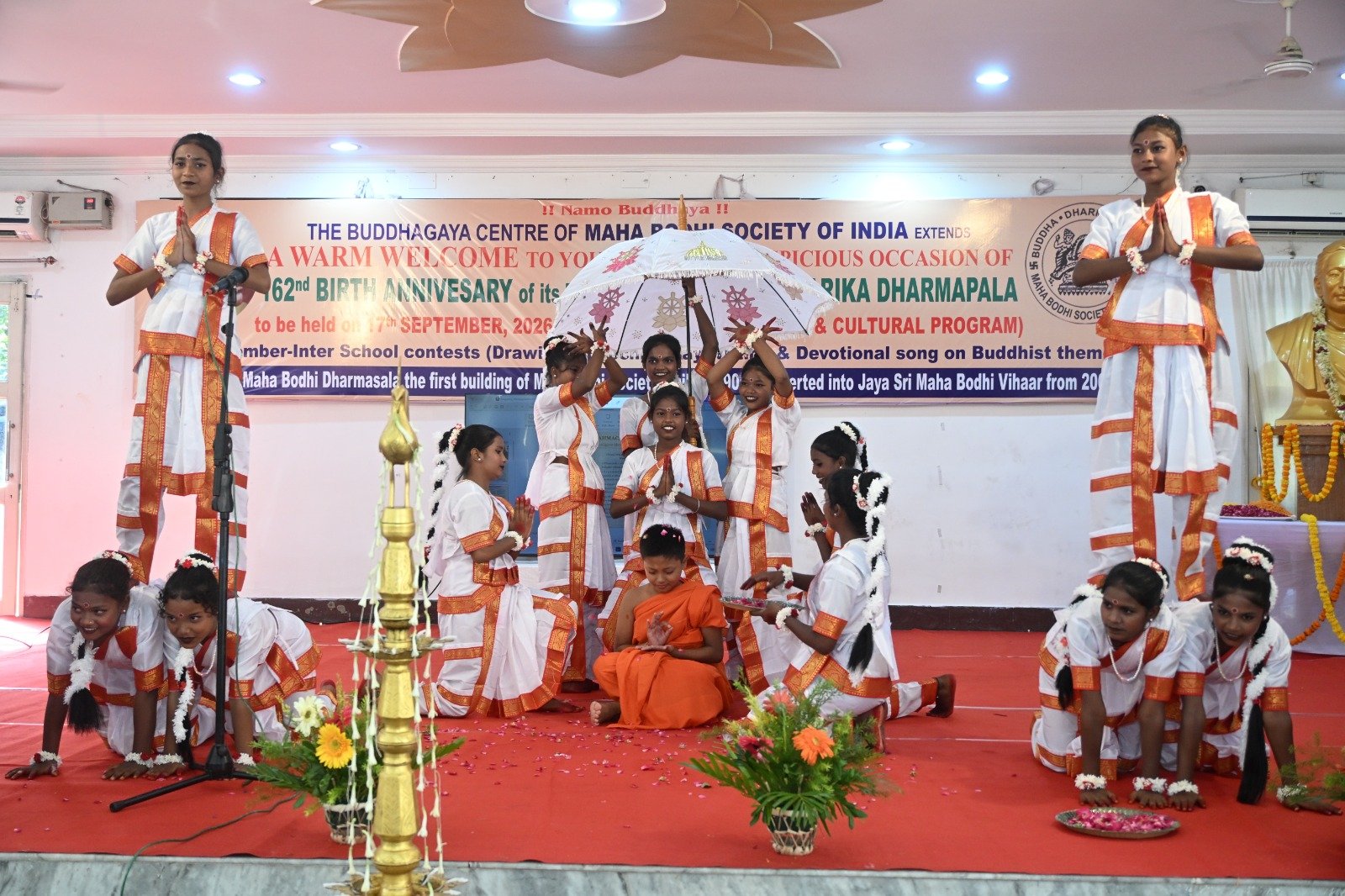 162nd Birth Anniversary of Srimath Anagarika Dharmapala – Dhamma Sabha & Cultural Programme